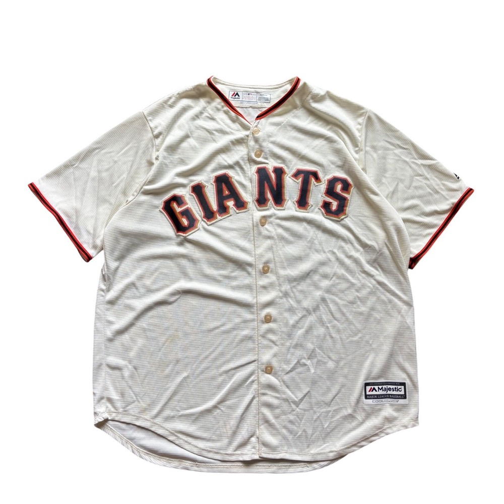 Casey McGehee San Fransisco Giants MLB Jersey Majestic Cool Base XL